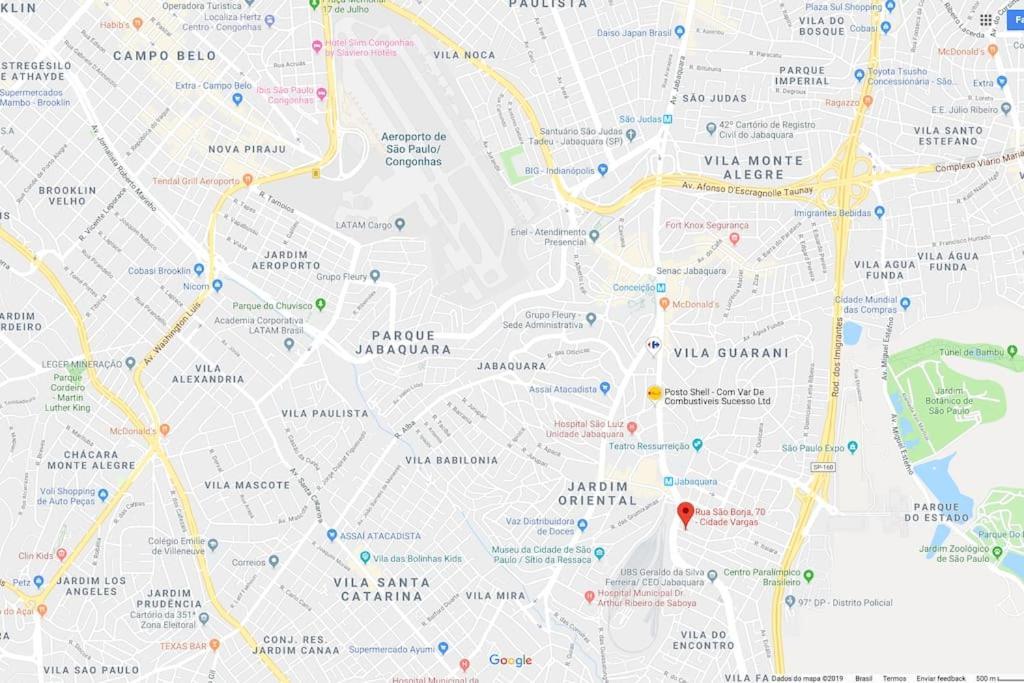 Appartement Studio Mobiliado-Metro Jabaquara E Spexpo à São Paulo Extérieur photo